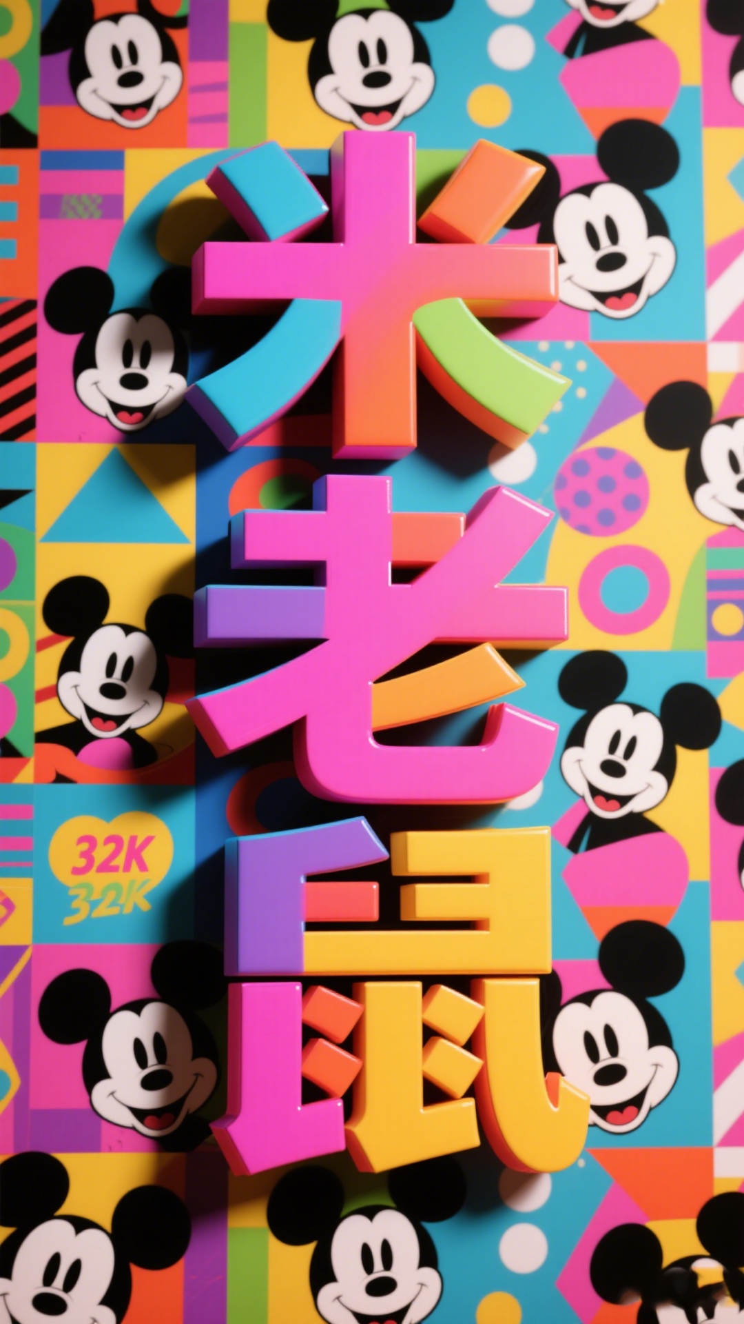 即梦3.0风格各异的字体设计：从印章到赛博哥特的精彩呈现！（示例图片+提示词）