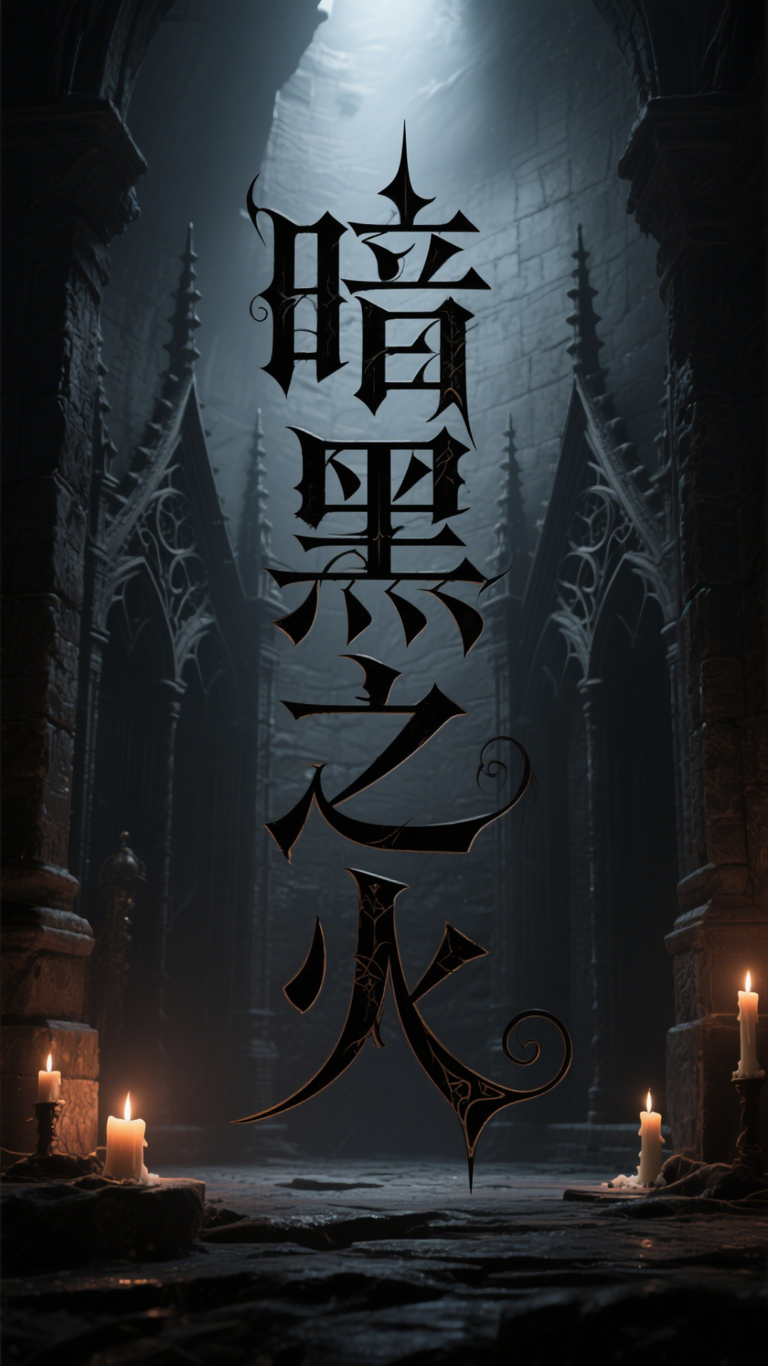 即梦3.0风格各异的字体设计：从印章到赛博哥特的精彩呈现！（示例图片+提示词）