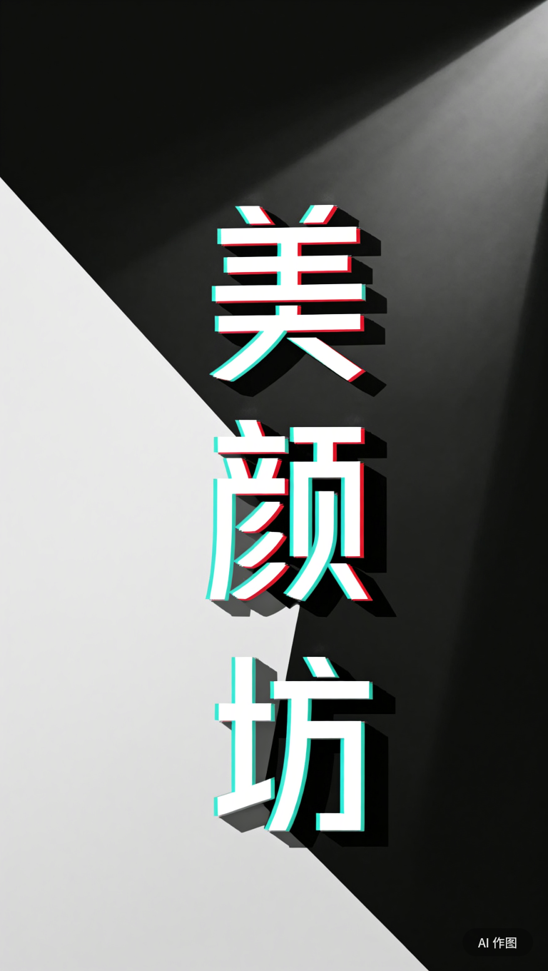 即梦3.0风格各异的字体设计：从印章到赛博哥特的精彩呈现！（示例图片+提示词）