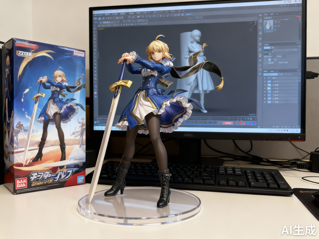 扣子（Coze）结合Seedream 4.0批量生成手办，这下实现手办自由了