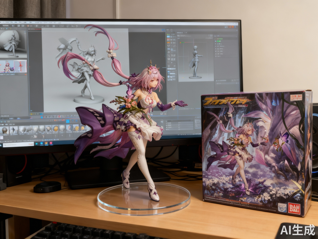 扣子（Coze）结合Seedream 4.0批量生成手办，这下实现手办自由了