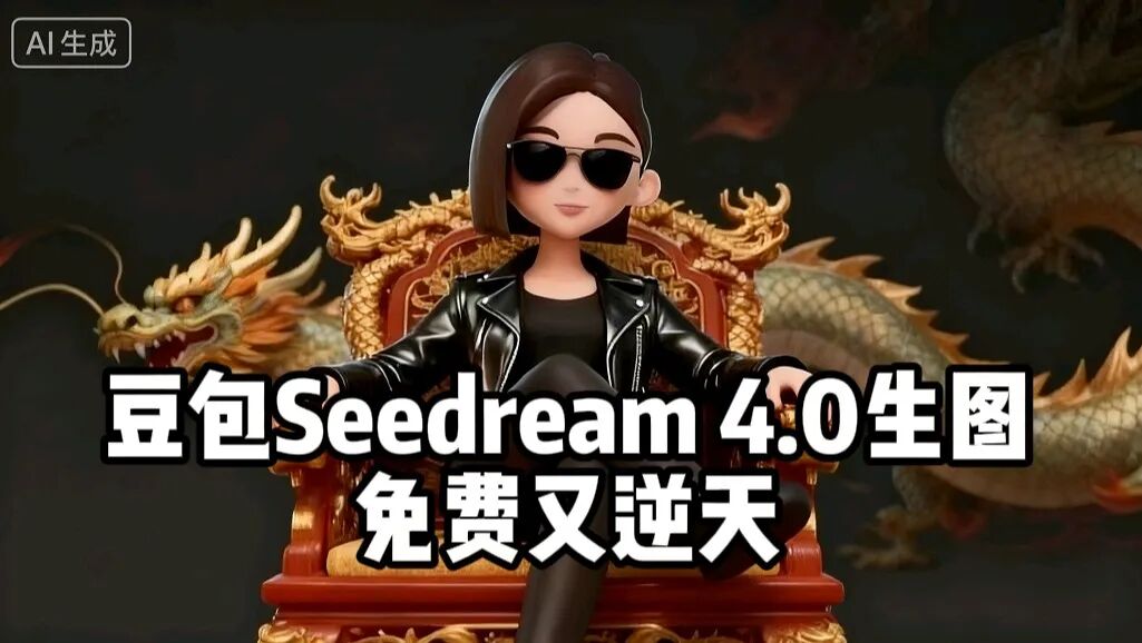 逆天！实测豆包Seedream 4.0生图，我只想说，牛逼。。。