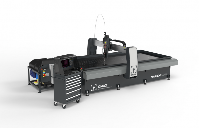 Hypertherm Associates海宝在 FABTECH 2025 和 Marmomac 2025 展会上推出新一代 OMAX MAXIEM 水刀加工中心