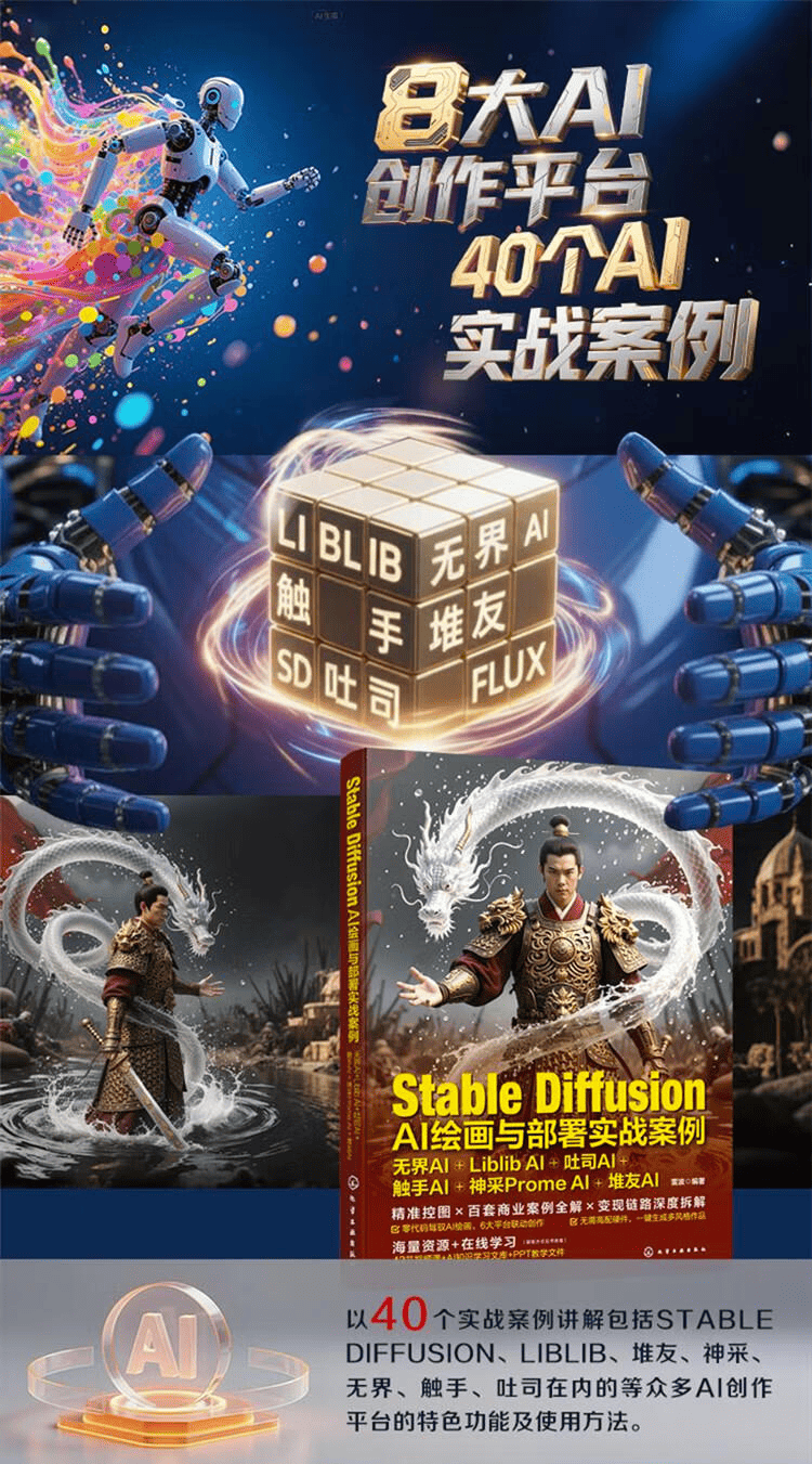 《Stable Diffusion  AI绘画与部署实战案例》