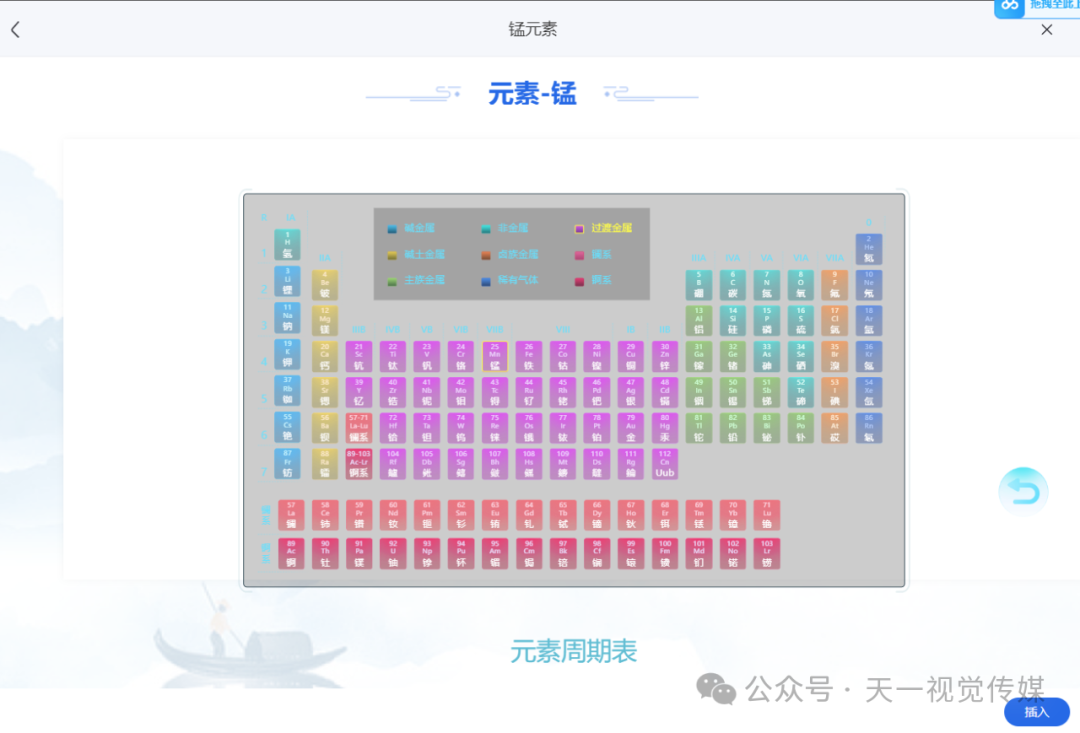 【课堂与技术】国家中小学智慧平台如何制作课件（四）之元素周期表的应用