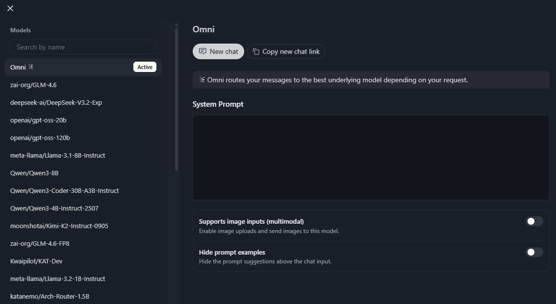 HuggingChat Omni 集成式 AI 平台发布，可针对用户指令从百款开源模型库中挑选最适合回答