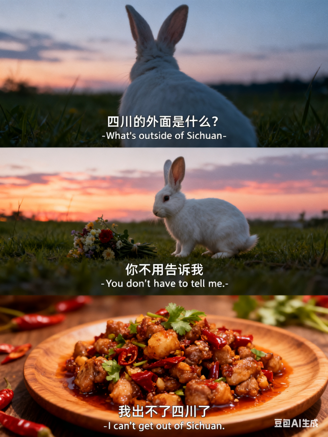 AI三宫格图片爆火！1分钟学会制作“山的后面是什么”