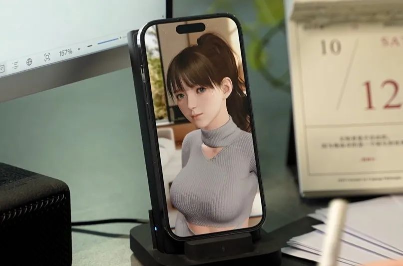 实测首款3D AI伴侣EVE - 我收到了AI送的第一杯奶茶。