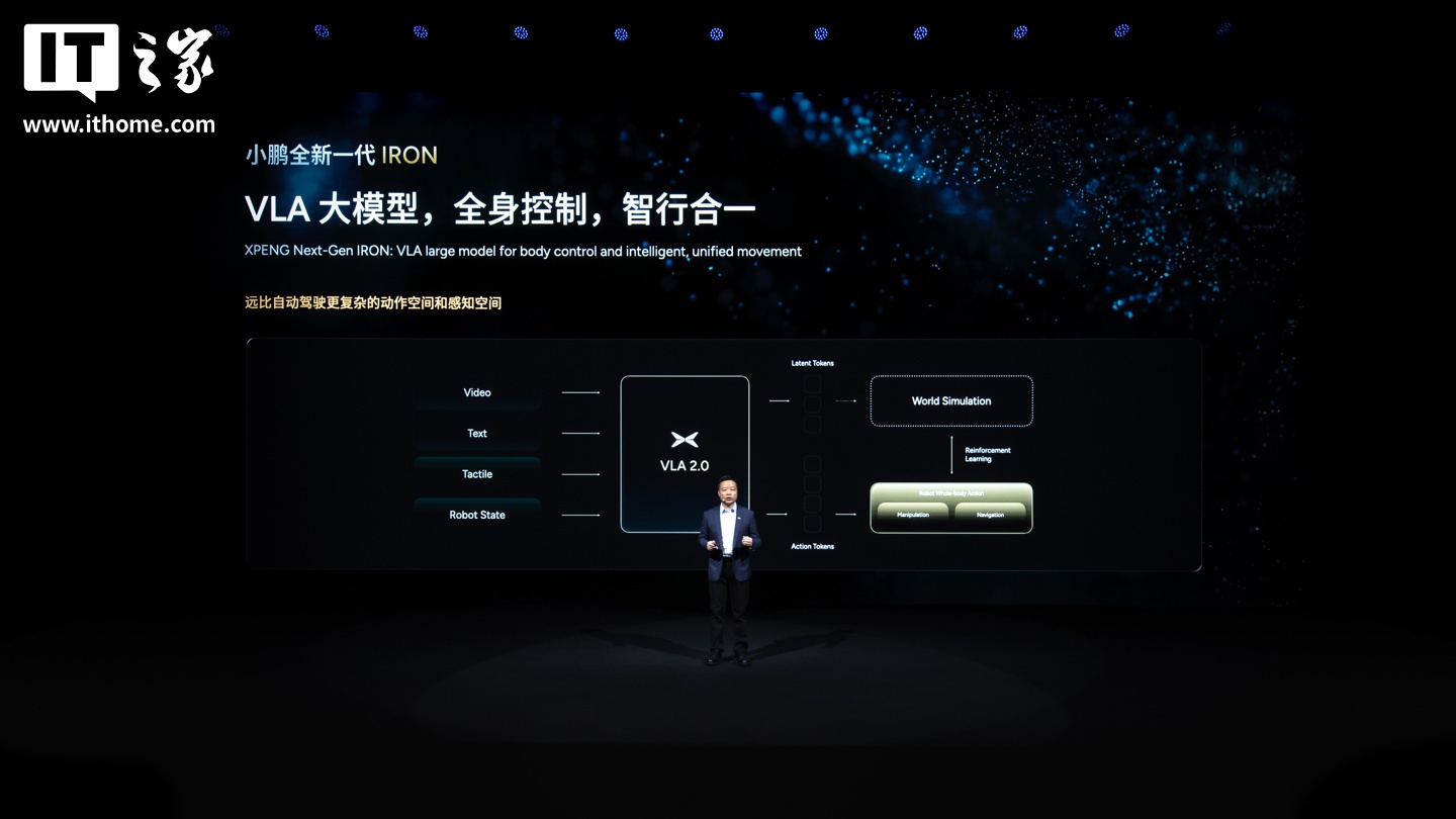 猫步走得像人一样、目标明年底量产，小鹏发布全新一代人形机器人 IRON