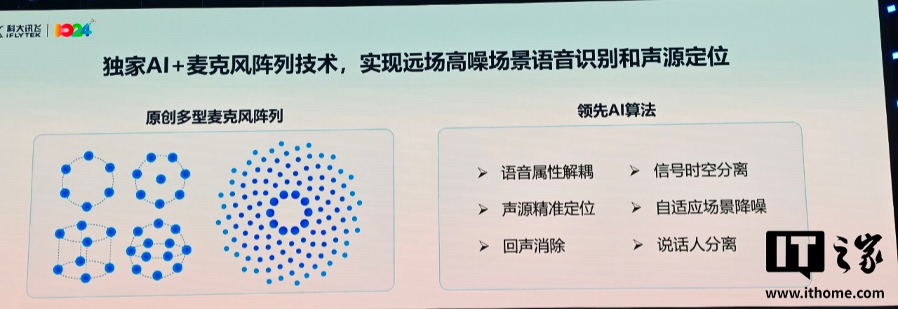 科大讯飞发布 AI 软硬一体方案，多款产品降噪能力刷新行业标准
