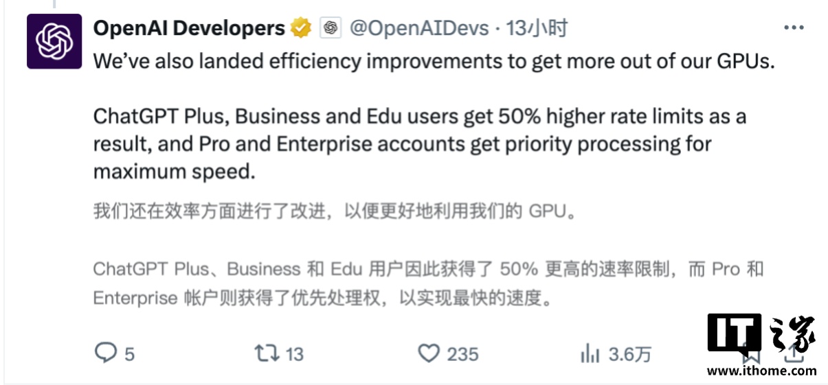 OpenAI 推出 GPT-5-Codex-Mini：“经济高效型”AI 编程模型