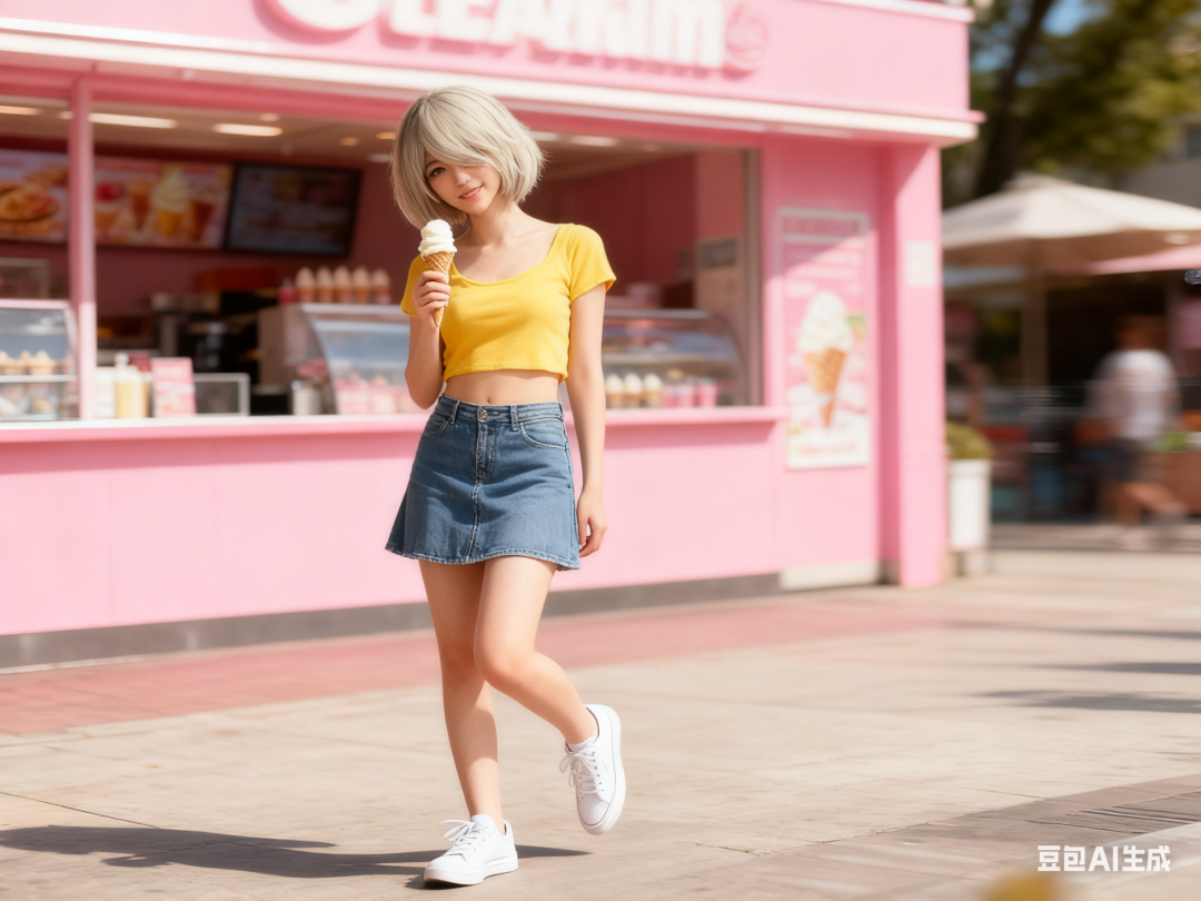 让人物出现在不同场景中的提示词（豆包）