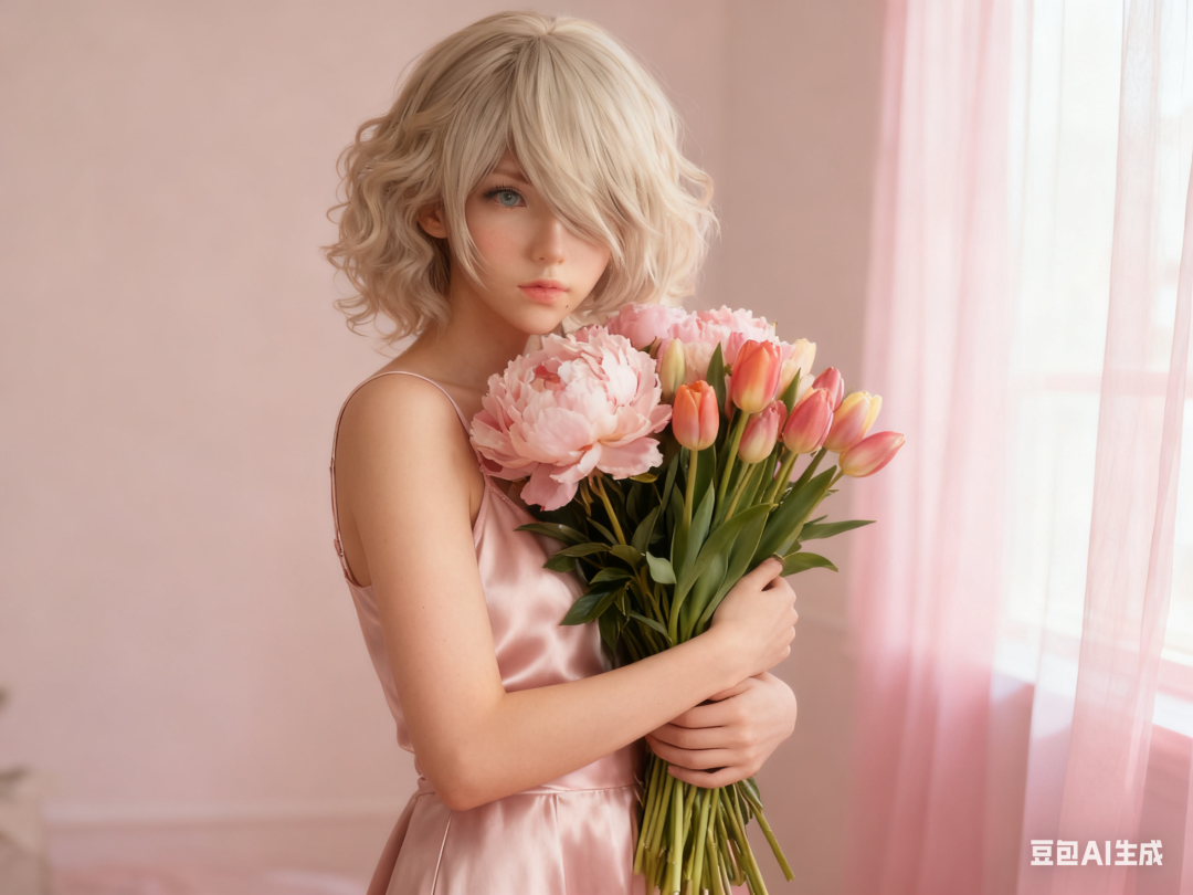 一些人物和花的提示词（豆包）