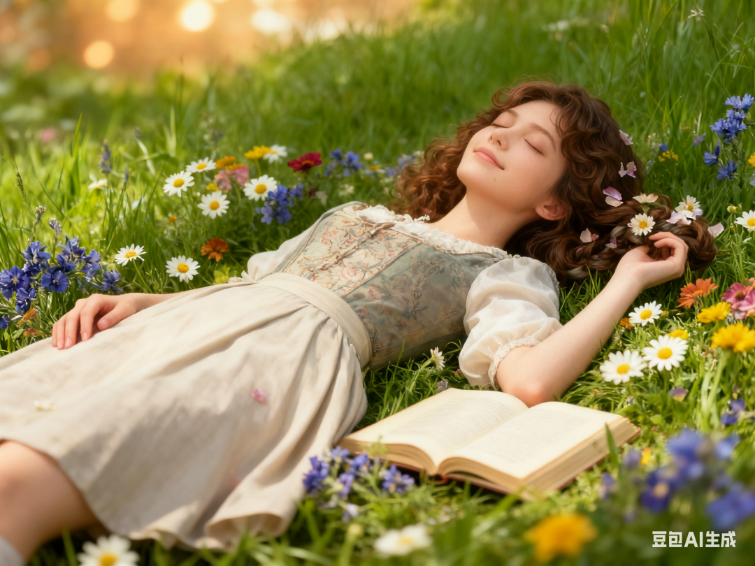 一些人物和花的提示词（豆包）