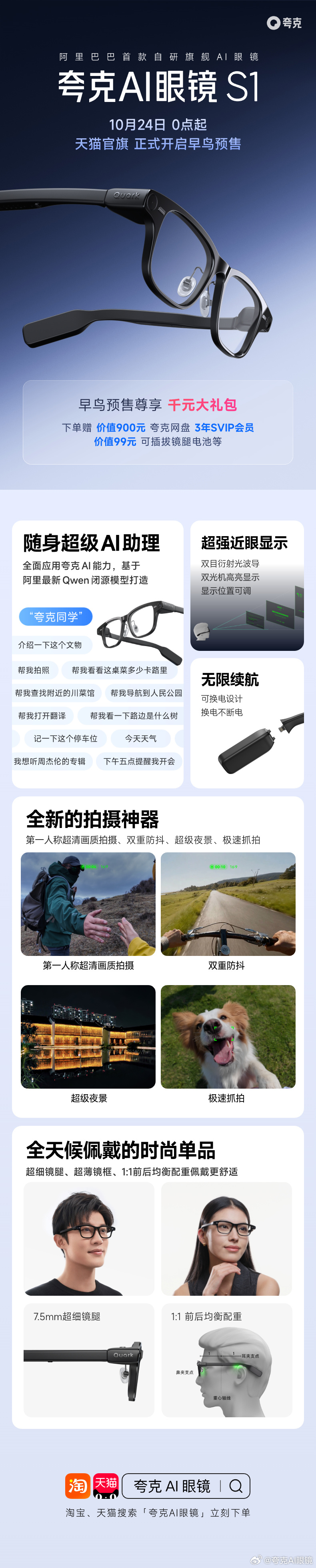 夸克 AI 眼镜核心显示专利首曝，合像距远近调节成为可能