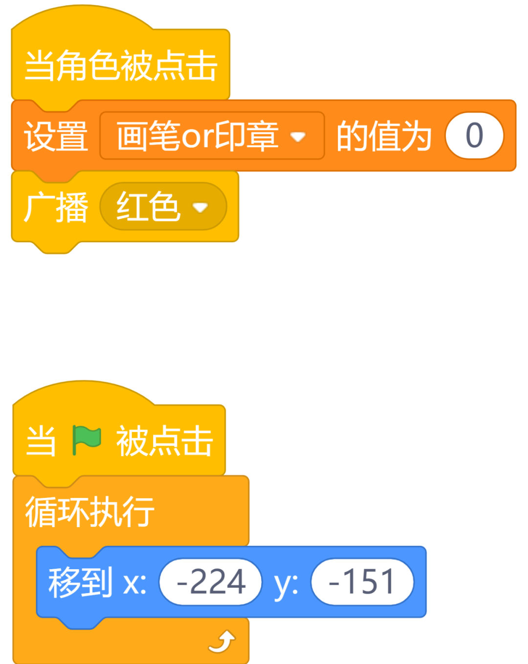 Scratch图形化编程-趣味作品分享之六（超适合画笔模块的入门学习）