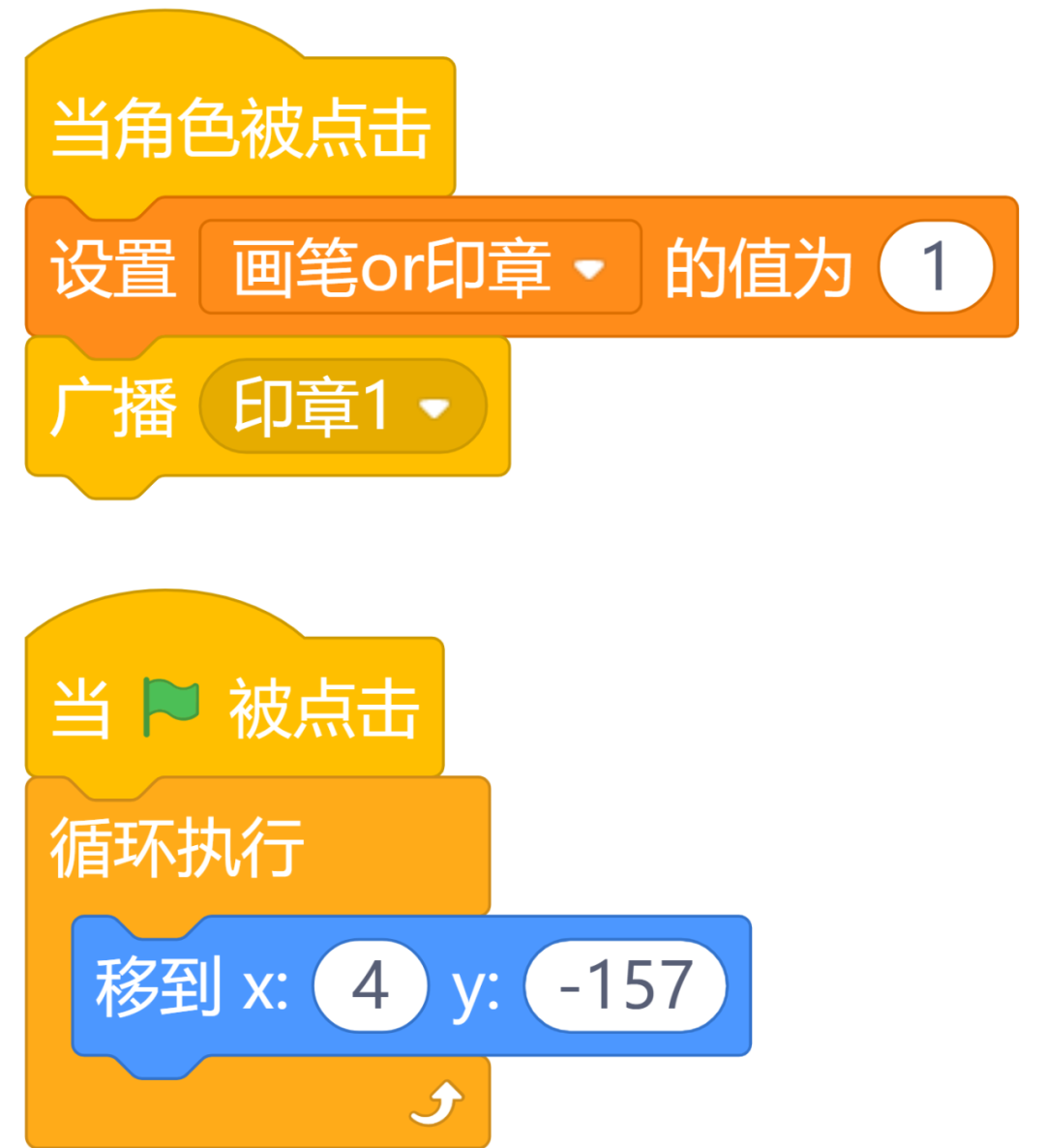 Scratch图形化编程-趣味作品分享之六（超适合画笔模块的入门学习）