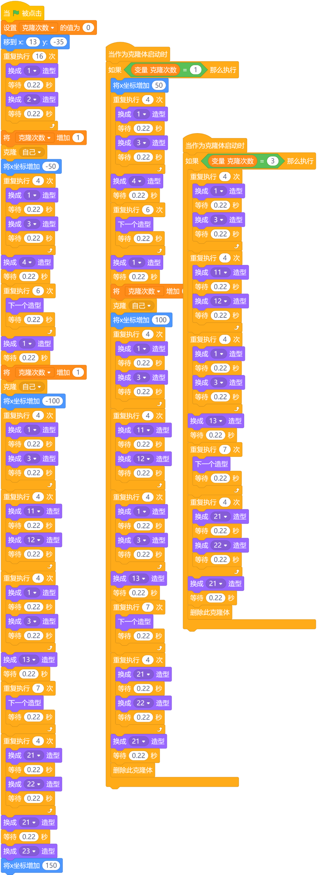 Scratch图形化编程-趣味作品分享之五（超简单）