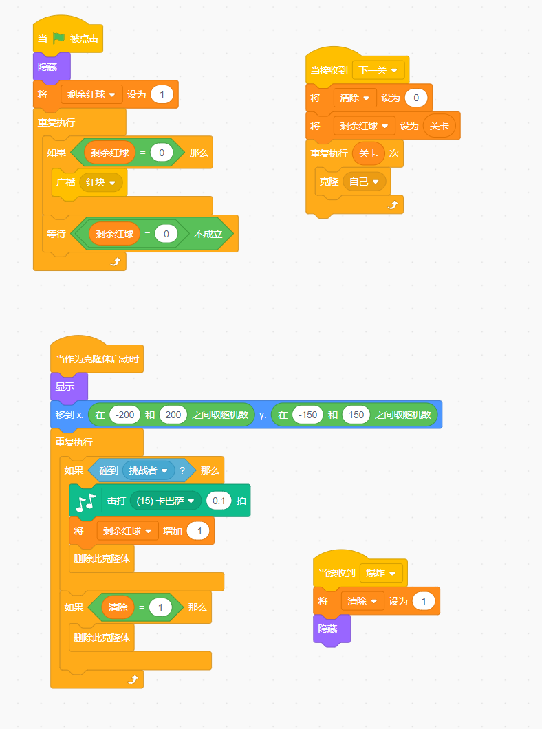 Scratch图形化编程-趣味作品分享之四（可用于课堂教学）