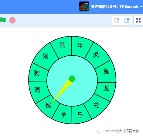 scratch制作十二生肖计算器