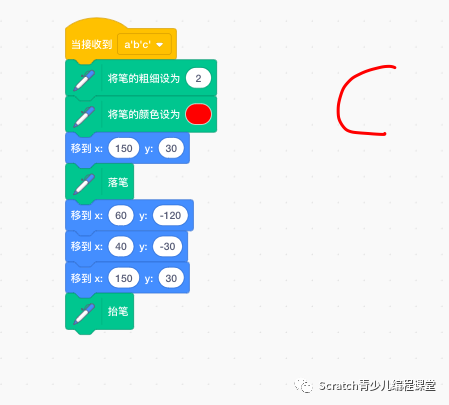 优秀课程案例：使用Scratch绘制初中数学中心对称图形！