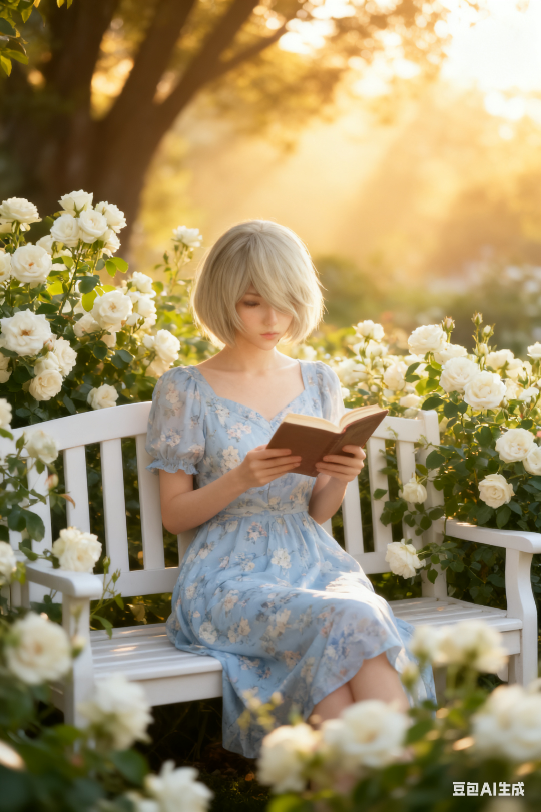 季节流转与浪漫场景图片提示词（豆包）