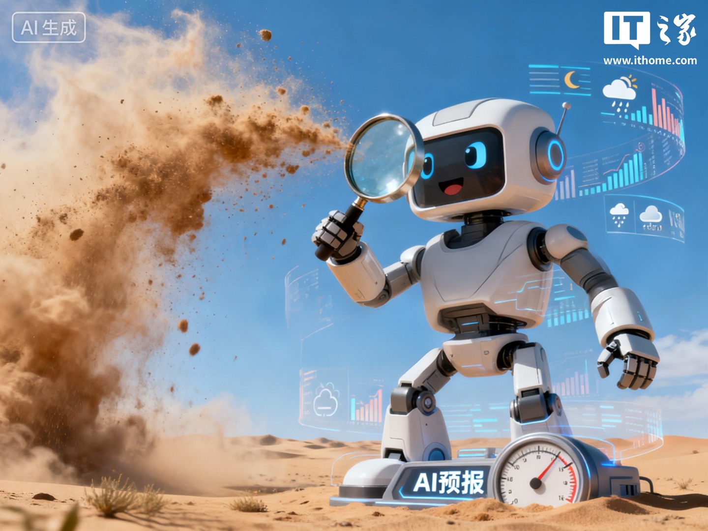 全球首个气溶胶-气象耦合预报人工智能模型试运行，大幅提升我国西北沙尘天气预报能力