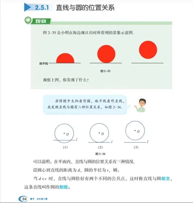 AI应用｜直线与圆的位置关系.html