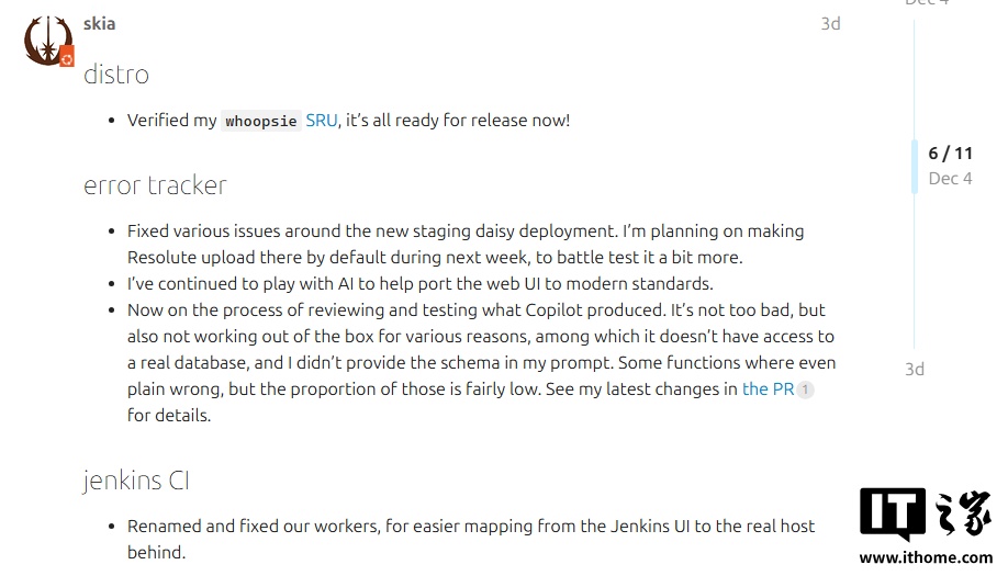 Ubuntu 团队测试 AI 生成代码：总体表现尚可，但一小部分函数“完全错误”