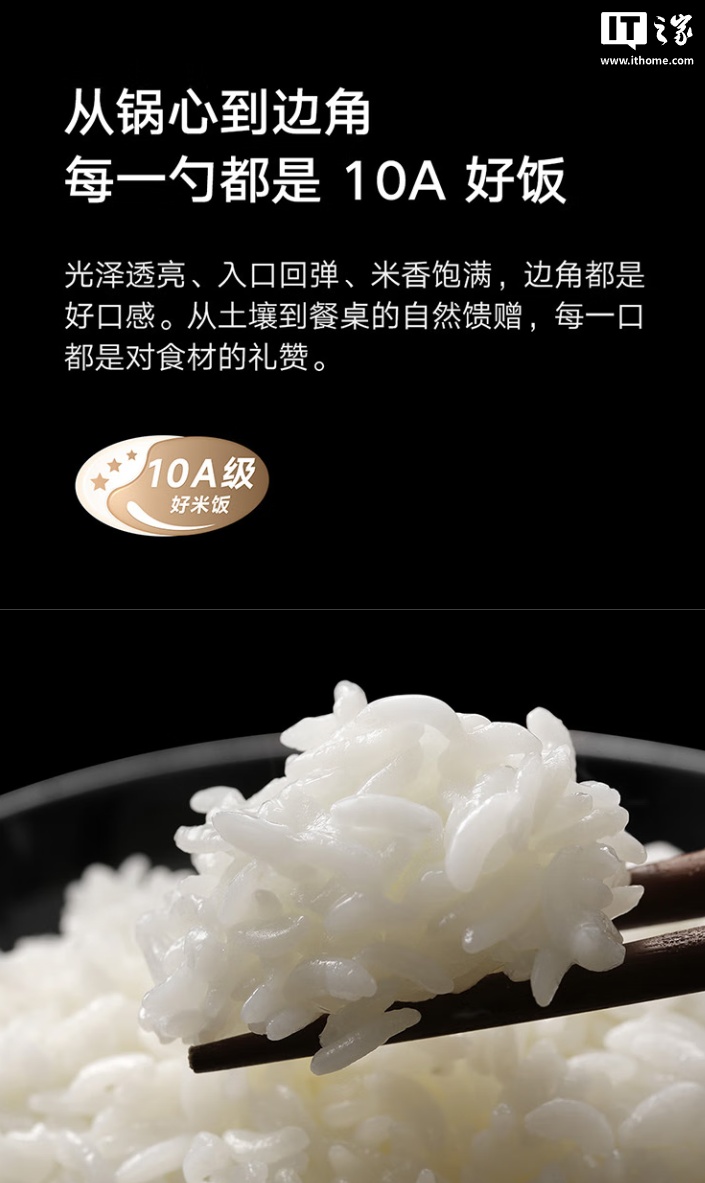 预售价 1999 元，小米米家智能变压 IH 电饭煲 4L 新增白色款