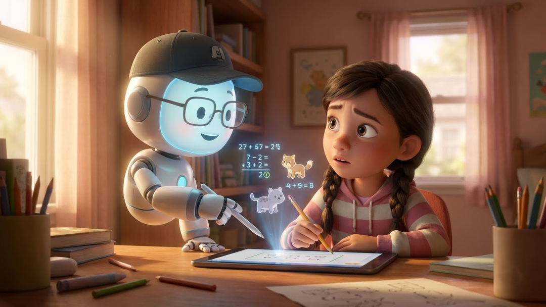 如何让AI检查和辅导孩子作业？