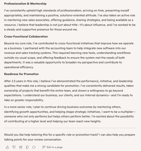 微软 AI 帮你定制年终高情商话术：写总结、谈加薪、不得罪同事