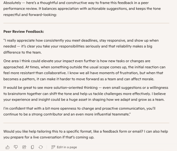 微软 AI 帮你定制年终高情商话术：写总结、谈加薪、不得罪同事