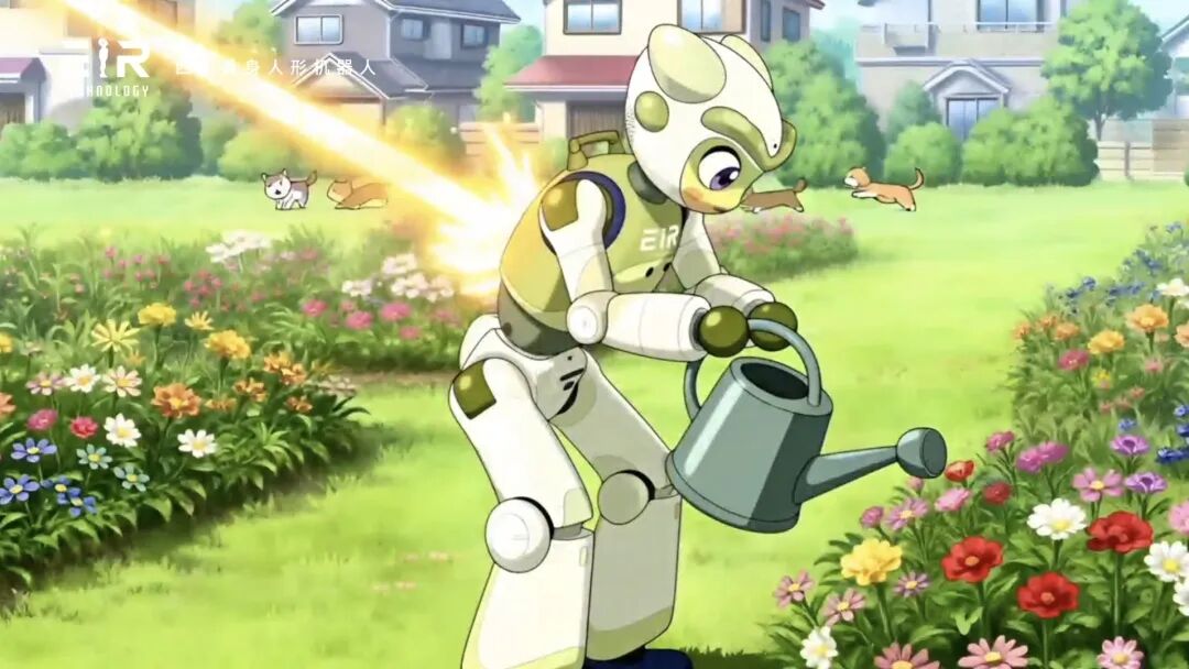 全球首个情感交互人形机器人“爱湫-AIQ”亮相，全国首创 3D 超短焦投影面部