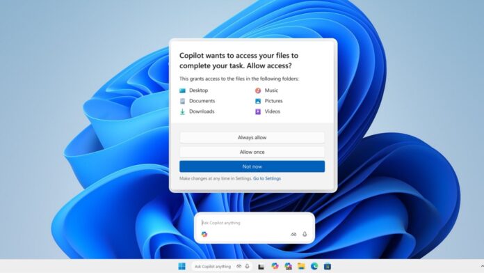 微软确认：Win11 AI 智能体访问用户文件前会先请求许可