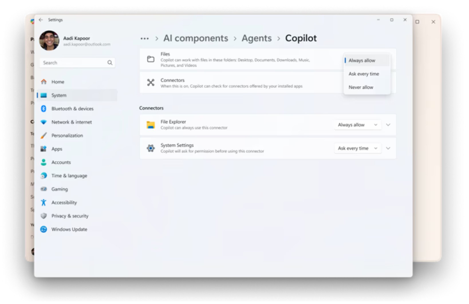 微软确认：Win11 AI 智能体访问用户文件前会先请求许可