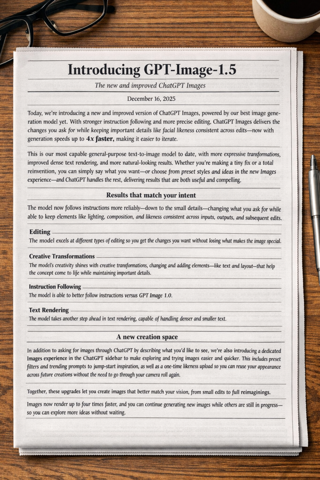 免费用：OpenAI 最强 AI 生图模型登场，奥尔特曼变身性感消防员