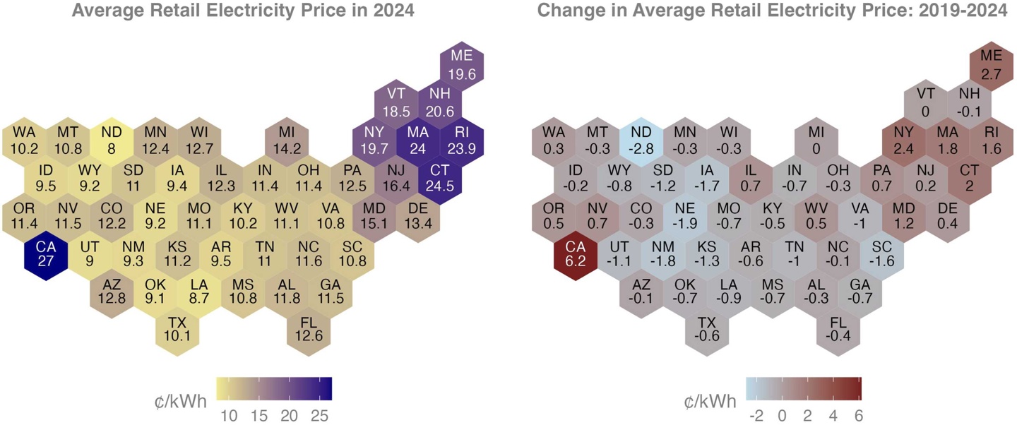 百姓“平摊”AI 耗电账单，数据称美国数据中心密集区电价五年暴涨 267%