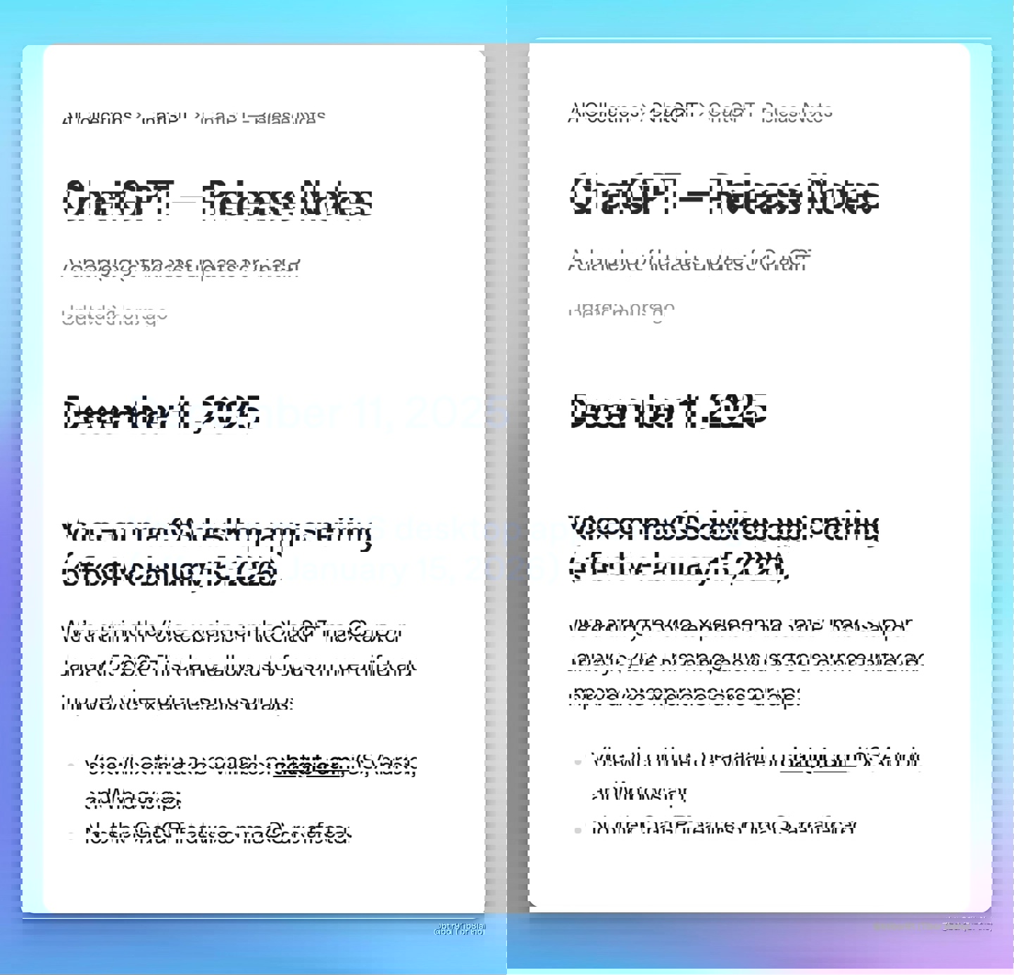 macOS 版 ChatGPT 应用官宣 2026 年 1 月停用 AI 语音模式