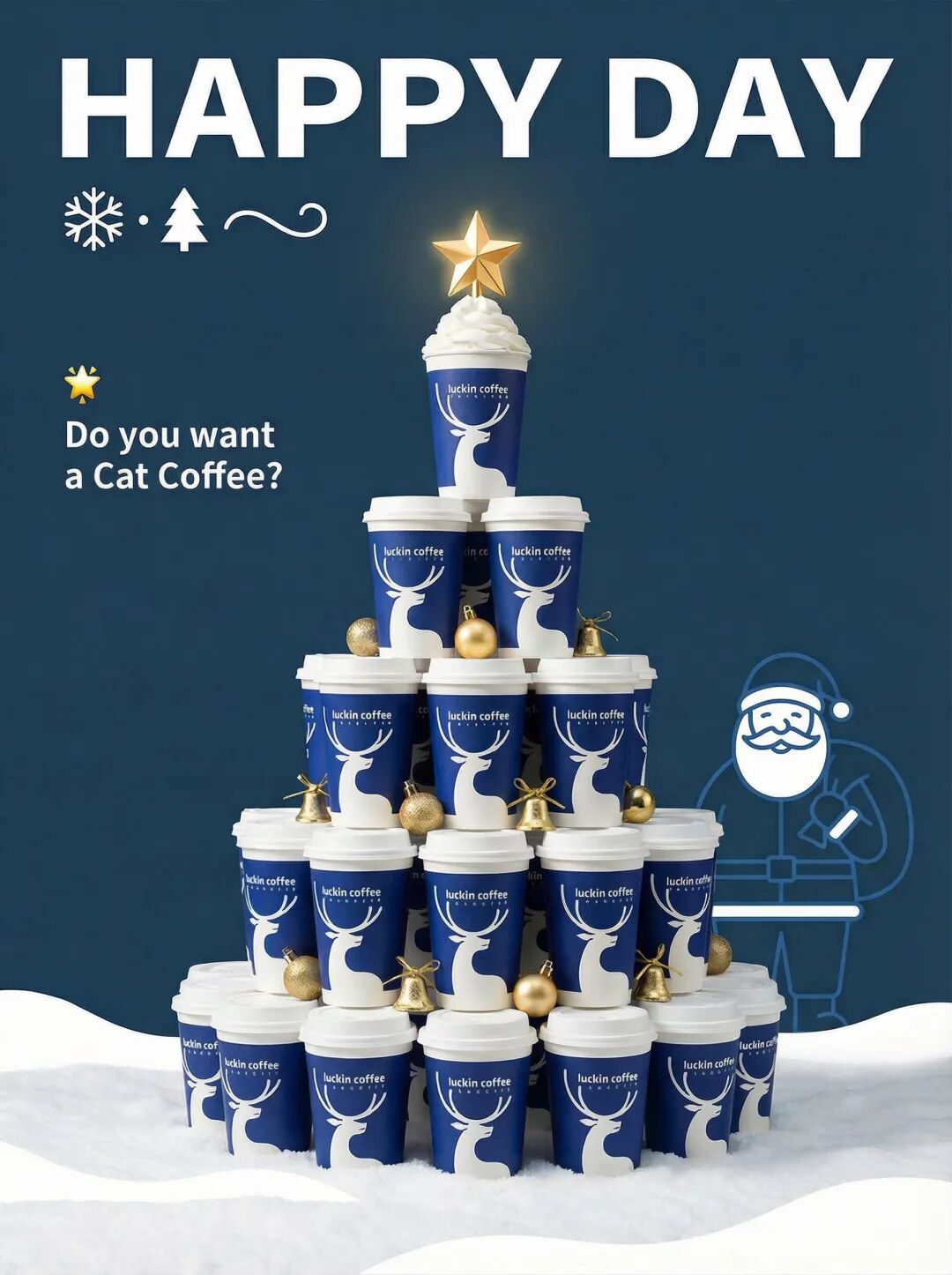 又到年底了，圣诞、新年设计全攻略！（含提示词）