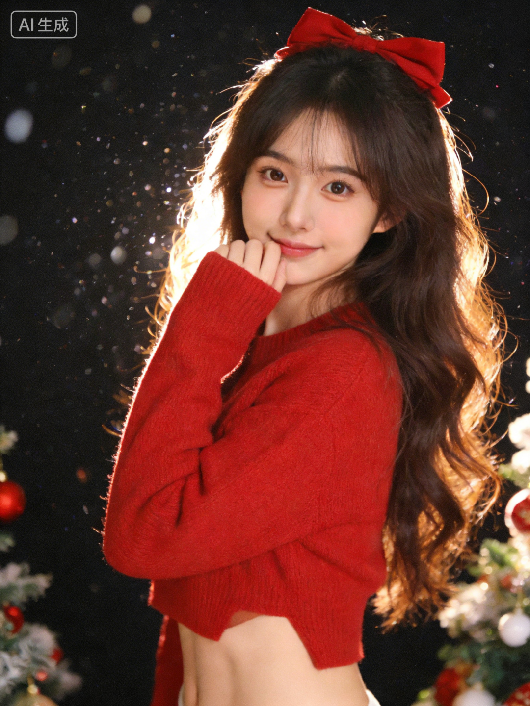 【豆包AI】一键生成全家圣诞写真（附提示词）