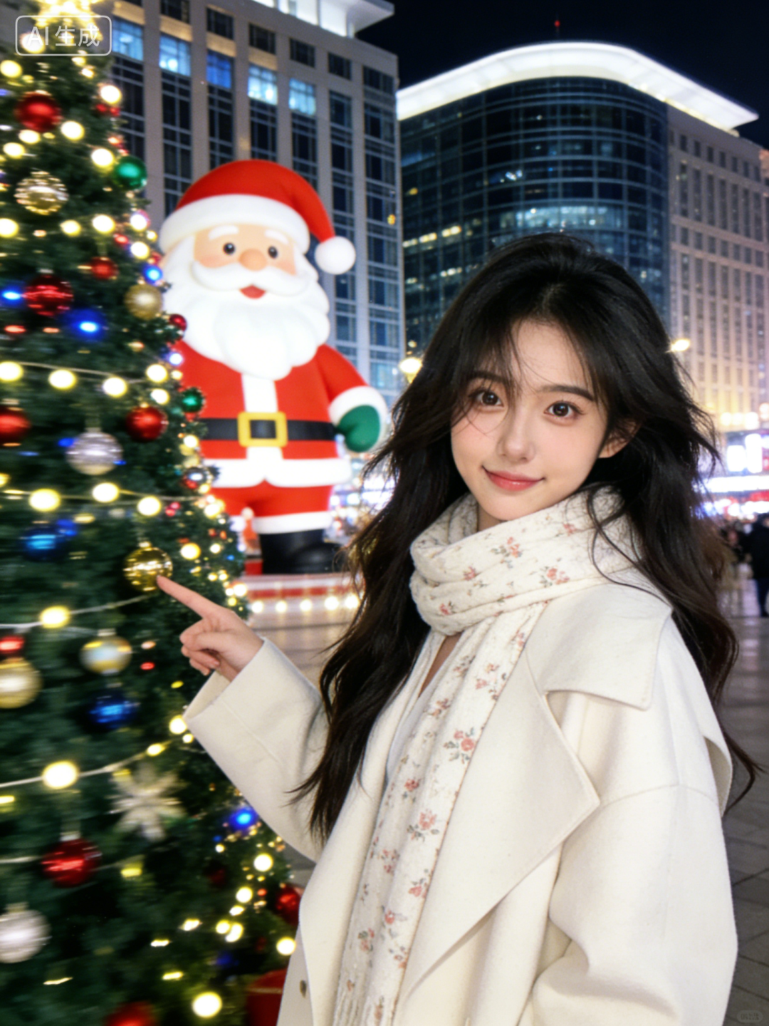 【豆包AI】一键生成全家圣诞写真（附提示词）