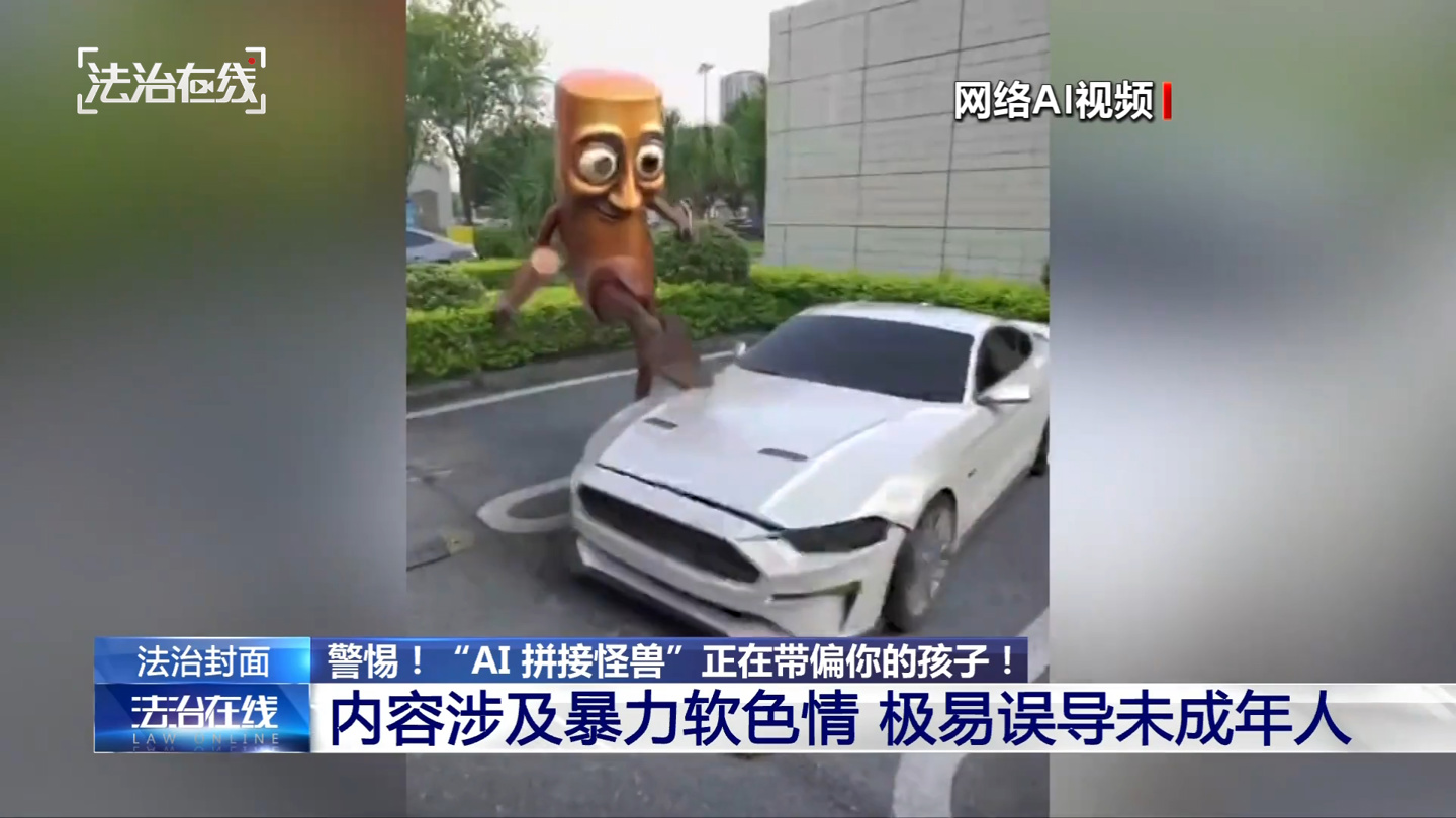 央视曝光“外国山海经”乱象：“AI 拼接怪兽”正在带偏你的孩子