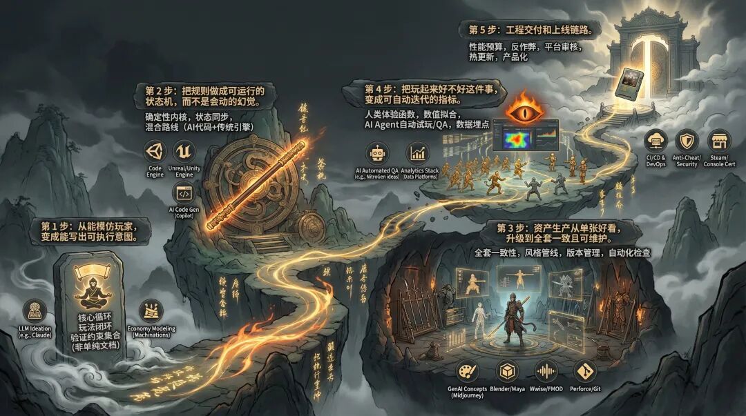 我挖到了25年国内外大厂们的10种AI+游戏玩法，8天假期我要天天打游戏