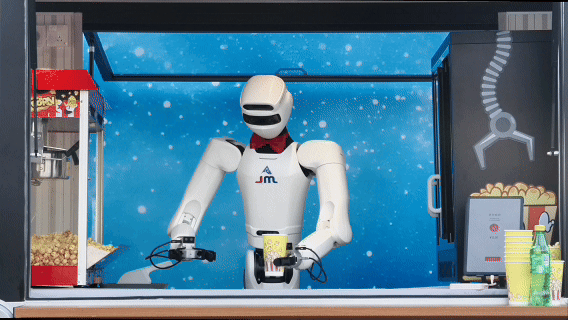星尘智能开启“机器人 MART”千台级批量交付，自主售卖玩偶盲盒