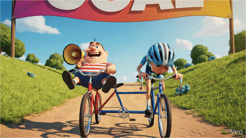 “行业黑话”整活啦！AI帮我用3D小人暴力拆解管理英文缩写！