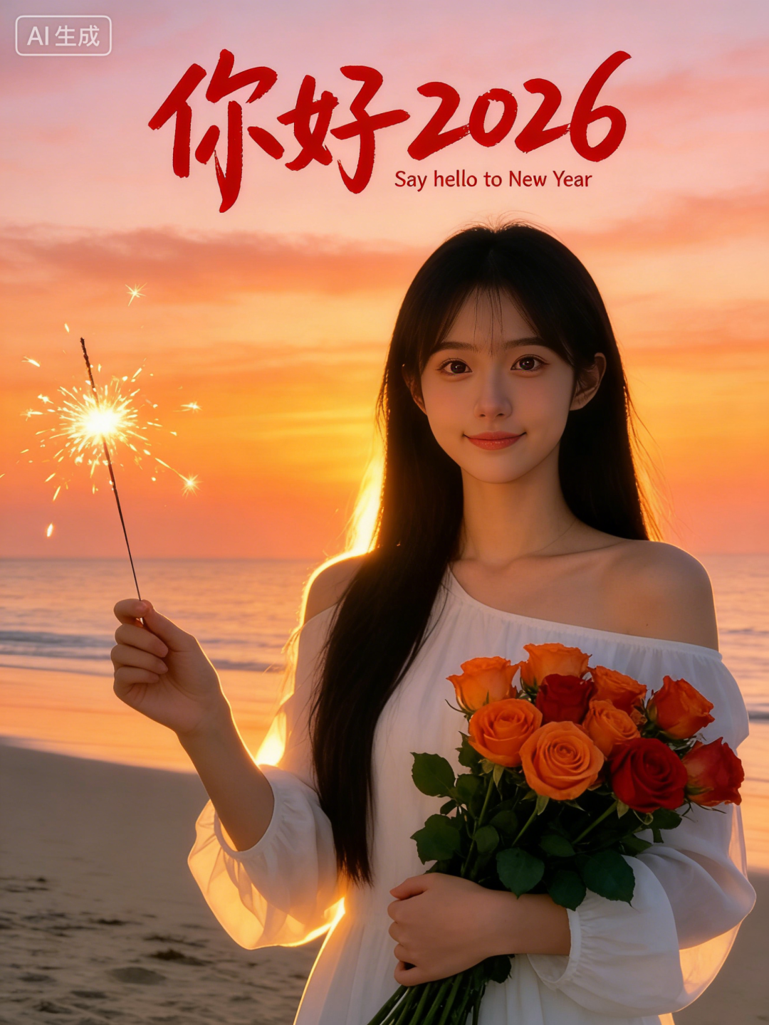 太美了！一键生成2026新年写真（附提示词）