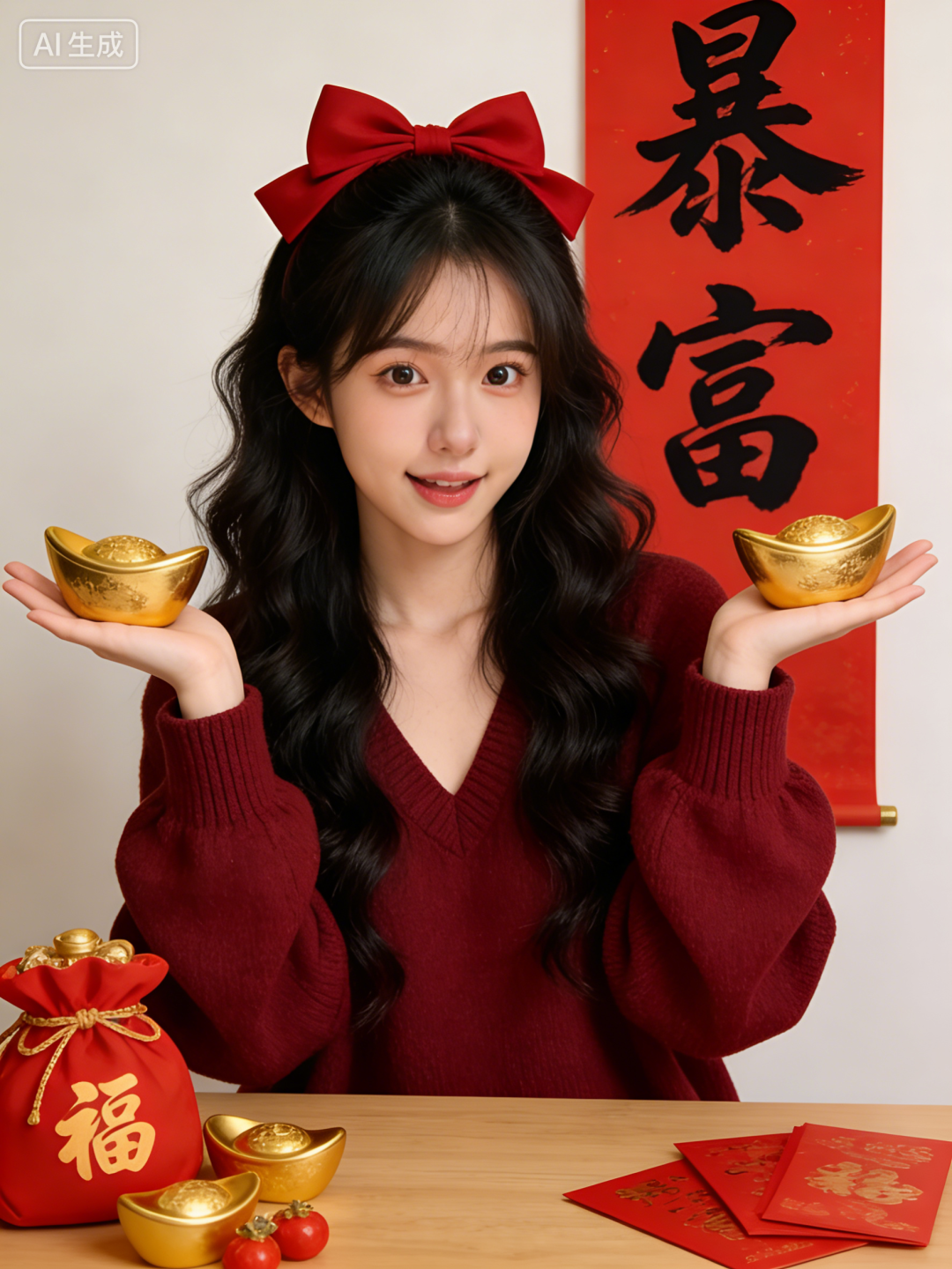 太美了！一键生成2026新年写真（附提示词）