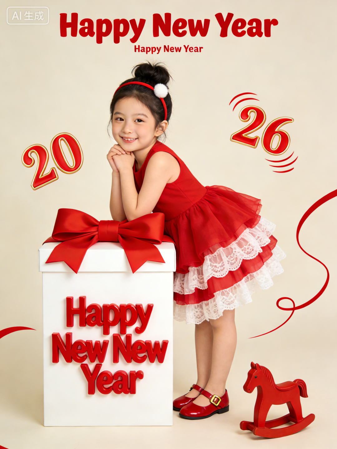 太美了！一键生成2026新年写真（附提示词）
