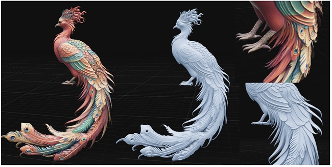 Hitem3D 2.0新发布：3D建模变得更精细了，但真正的变化在一体化纹理生成逻辑